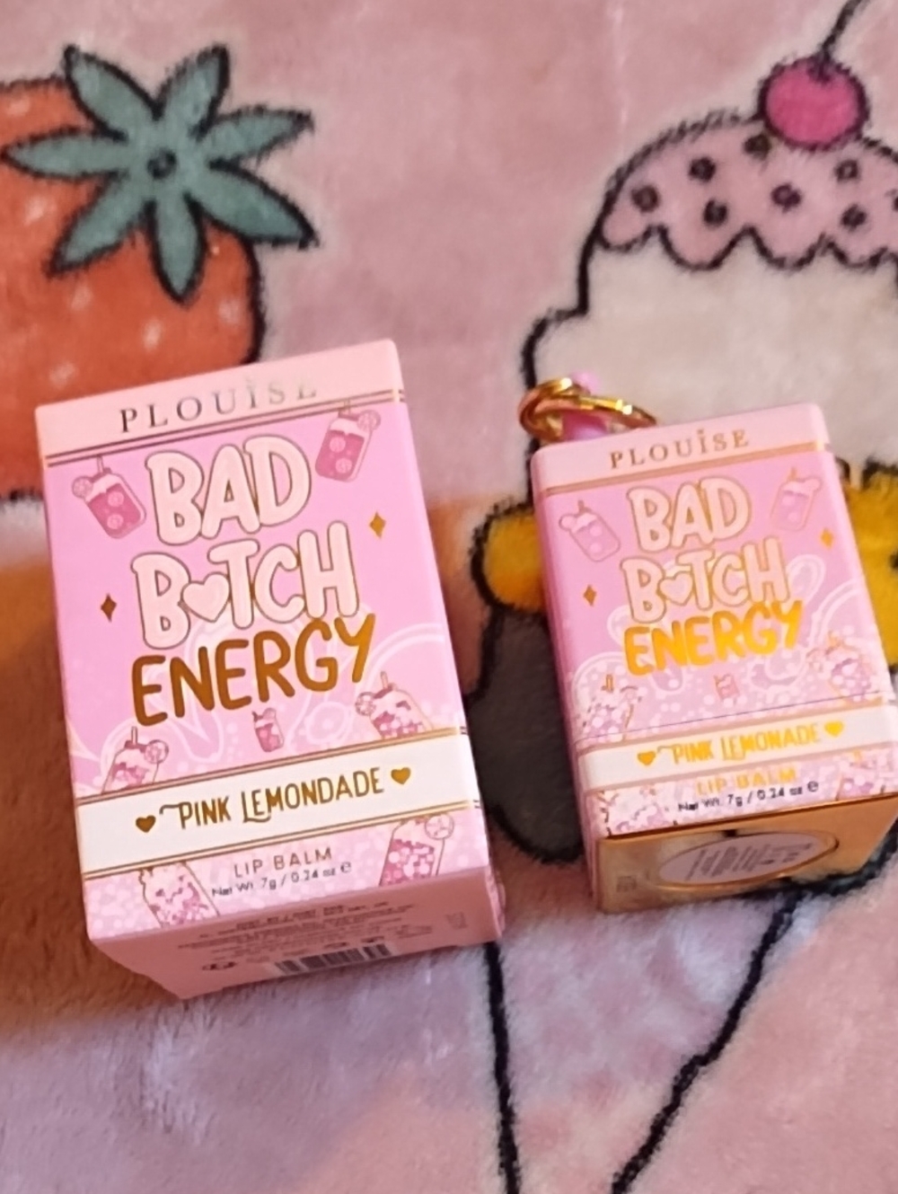 Plouise "Bad Bxtch Energy" Pink Lemonade Lip Balm